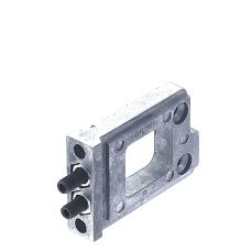 Cuplaj dreapta pentru usi sticla KLS100G intre rama inferioara si maner sau profil G016D