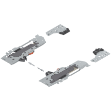 Unitate TIP ON BLUMOTION pentru LEGRABOX/MOVENTO T60B3130 tip S1, stanga+dreapta, gri deschis