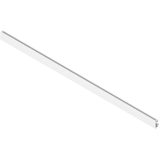 Front aluminiu LEGRABOX cu canelura pentru extragere interioara cu element de insertie KV7.1043MN1, alb