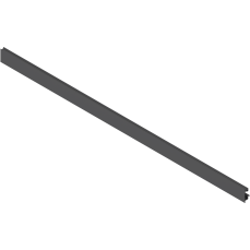 Front aluminiu LEGRABOX cu canelura pentru extragere interioara cu element de insertie KV7.1043MN1, gri orion