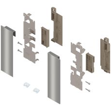 Suport front extragere interioara LEGRABOX ZI7.2CI0 cu element insertie stanga+dreapta, inaltime C, inox