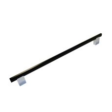 Maner din zamac System Emeric 320 mm, negru-crom