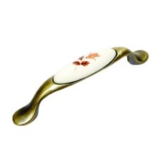 Maner din zamac cu ceramica Gustav 96 mm, antic