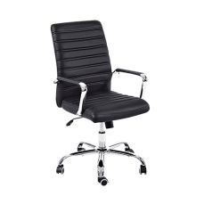 Scaun birou Berger S338A, spatar mediu, 2 reglaje, baza cu rotile, 550 x 650 x 940-1040 mm