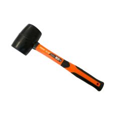 Ciocan din cauciuc 450 g maner din fibra de sticla // 25502