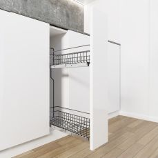 Cos Jolly KONIG reglaj 3D 15x45 culisare laterala SINCRON extractie totala, corp de 200 mm, antracit