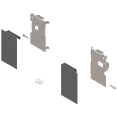 Suport front sertar interior LEGRABOX ZI7.0MS0 stanga+dreapta, gri orion