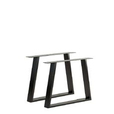 Picior masa Delta din otel H700, negru (set 2 buc)