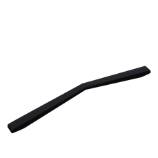 Maner din zamac Marellis Einhart 192 mm, negru velvet