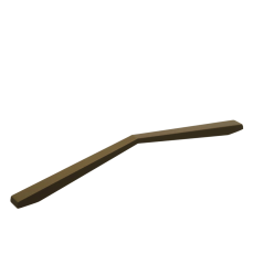 Maner din zamac Marellis Einhart 192 mm, maro velvet