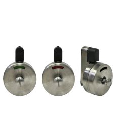 Inchidere din aluminiu pentru usi compact HPL, inox