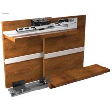 Sistem de glisare KLS100G cu reglaj pentru 2 usi