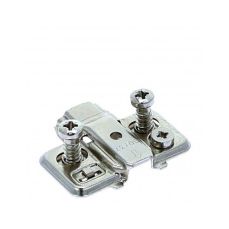 Placuta TITUS cu reglaj 3D pt balama (T-type) cu clips aplicata/semiaplicata H~0 mm (2 buc)