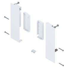 Suport front sertar interior MERIVOBOX ZI4.2ES1 stanga+dreapta, inaltime E, alb