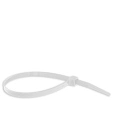 COLIER PLASTIC 200 x 2,5MM ALB