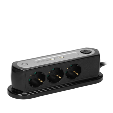 PRIZA PRELUNGITOR DESKTOP 3 PRIZE SCHUKO + 2 USB CABLU 1.20M
