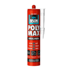 ADEZIV UNIVERSAL BISON POLY MAX ORIGINAL 465 GR, ALB