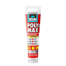 ADEZIV RAPID BISON POLY MAX CRISTAL EXPRESS 115 GR, TRANSPARENT