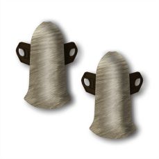 COLTAR EXTERIOR PLINTA PVC STEJAR MOCCA KN5208, 2 BUC/SET