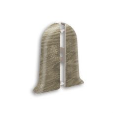 TERMINATII PLINTA PVC STEJAR MOCCA KN5208 ST-DR, 2 BUC/SET