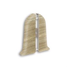 TERMINATII PLINTA PVC STEJAR EUROPEAN KN5218 ST-DR, 2 BUC/SET