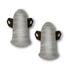 COLTAR EXTERIOR PLINTA PVC FRASIN GRI KN5253, 2 BUC/SET