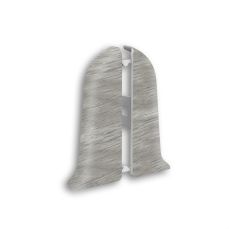 TERMINATII PLINTA PVC FRASIN GRI KN5253 ST-DR, 2 BUC/SET