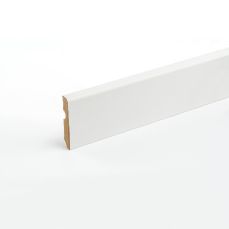 PLINTA MDF ALB A100-001, 2.43 M X 100 MM