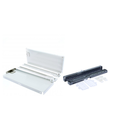 Set sertar metalic cu amortizor HDD H118 L500, alb