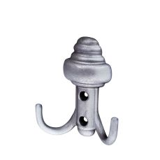 Cuier din zamac Clovis 39607.04, crom