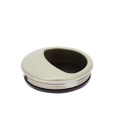 Maner rotund mare ingropat din plastic Gwen 30148.83, sampanie