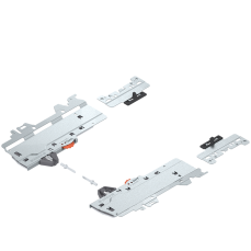 Unitate TIP ON BLUMOTION pentru MERIVOBOX T60H4140 tip L1, stanga+dreapta, gri deschis