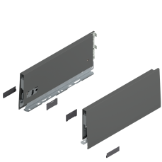 Set laterala sertar MERIVOBOX 470K3002S stanga+dreapta, gri orion