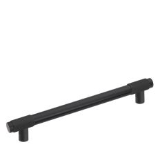 Maner din aluminiu System Olimpo 224 mm, negru