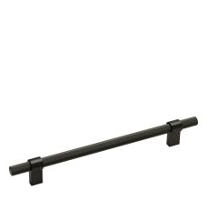 Maner din aluminiu System Antino 128 mm, negru