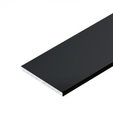 Plinta din plastic cu folie PVC H100, 4ml, negru