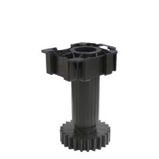 Picior bucatarie Thor reglabil din plastic H150, negru (4 buc)