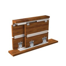 Sistem de glisare STS60RAY cu reglaj pentru 2 usi