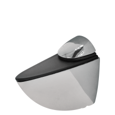 Suport din metal papagal mediu pentru sticla, crom (2 buc)