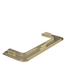 Capac pentru profil auriu tip U Gola orizontal