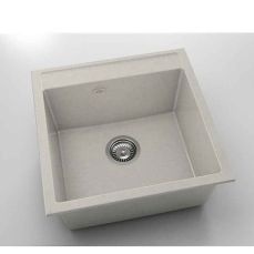 Chiuveta cu o cuva Fat Avangard 51 x 51 cm, arctic 209