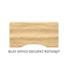 Blat office decupat rotunjit