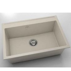 Chiuveta cu o cuva Fat Avangard 70 x 49 cm, light beige