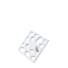 Buton din zamac Lamer Orfeu, alb