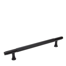 Maner din aluminiu Lamer Cedric 128 mm, negru